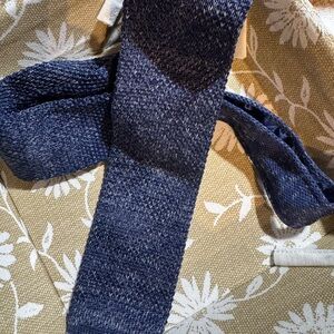 Men’s Blue Knit Tie